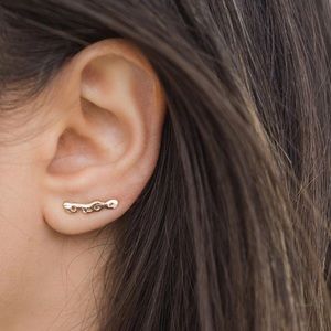 Bluboho 14k AHTI CRAWLER single ear crawler